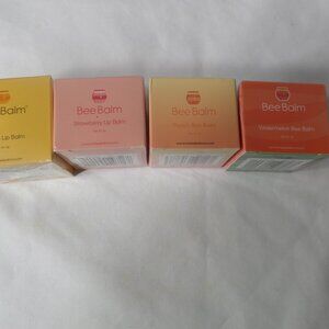 My Bee Balm Signature lip Balms – Lot of 4- NIB